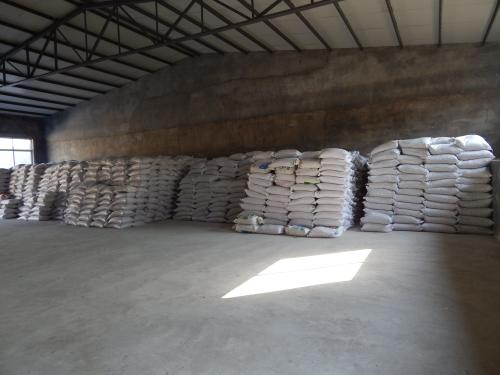 Finished product area